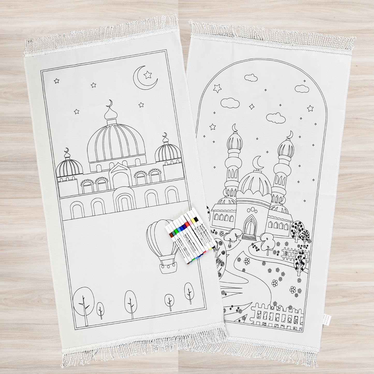 Colour and pray mat