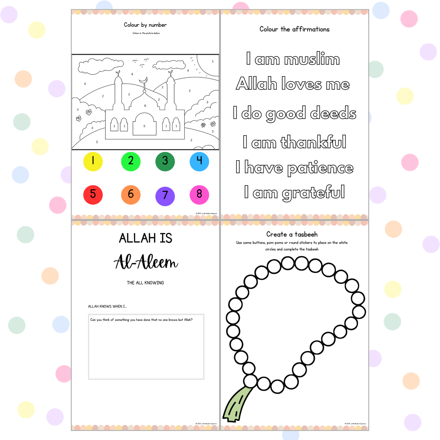 Free Digital Download | Activity Pack