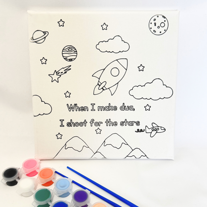 Paint your own islamic canvas