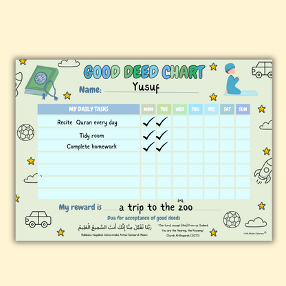 Good deed chart