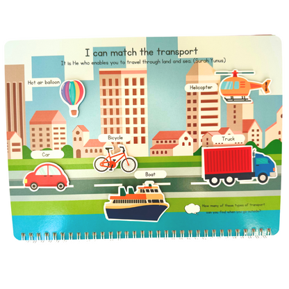 *NEW* Little Muslim Explorers Islamic Busy Book